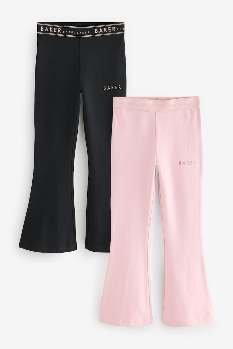 Baker by Ted Baker Multi Flares Trousers 2 Pack - Image 1 of 1
