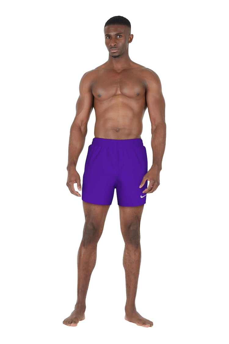Nike Purple Essential 5 Inch Volley Swim Shorts - Image 1 of 1