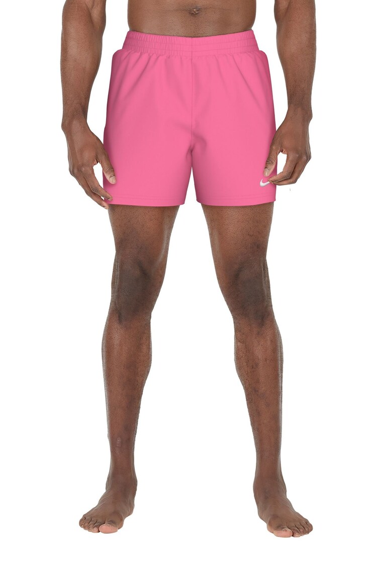 Nike Pink Essential 5 Inch Volley Swim Shorts - Image 1 of 1