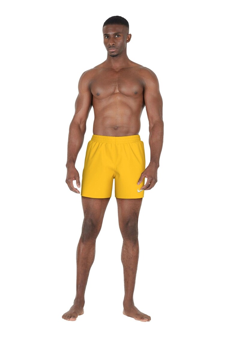 Nike Gold Essential 5 Inch Volley Swim Shorts - Image 1 of 1