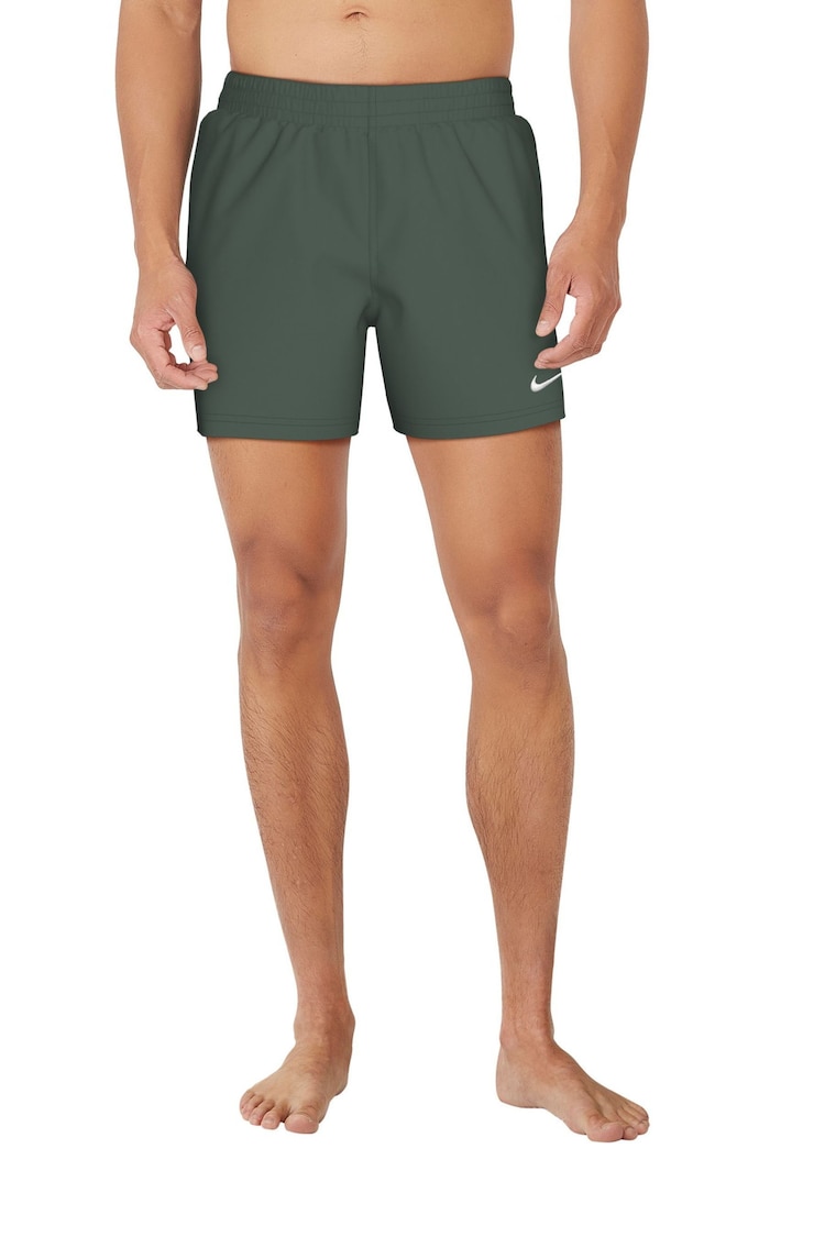 Nike Green Essential 5 Inch Volley Swim Shorts - Image 1 of 1