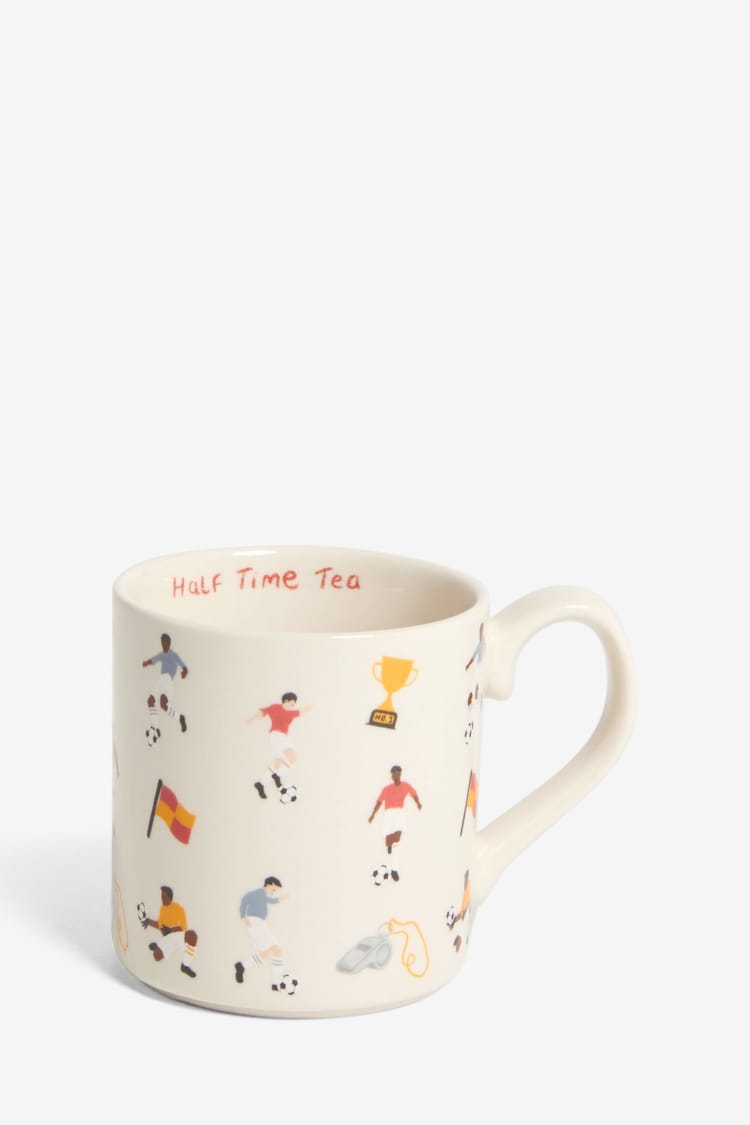 Natural Football Icon Mug - Image 1 of 1