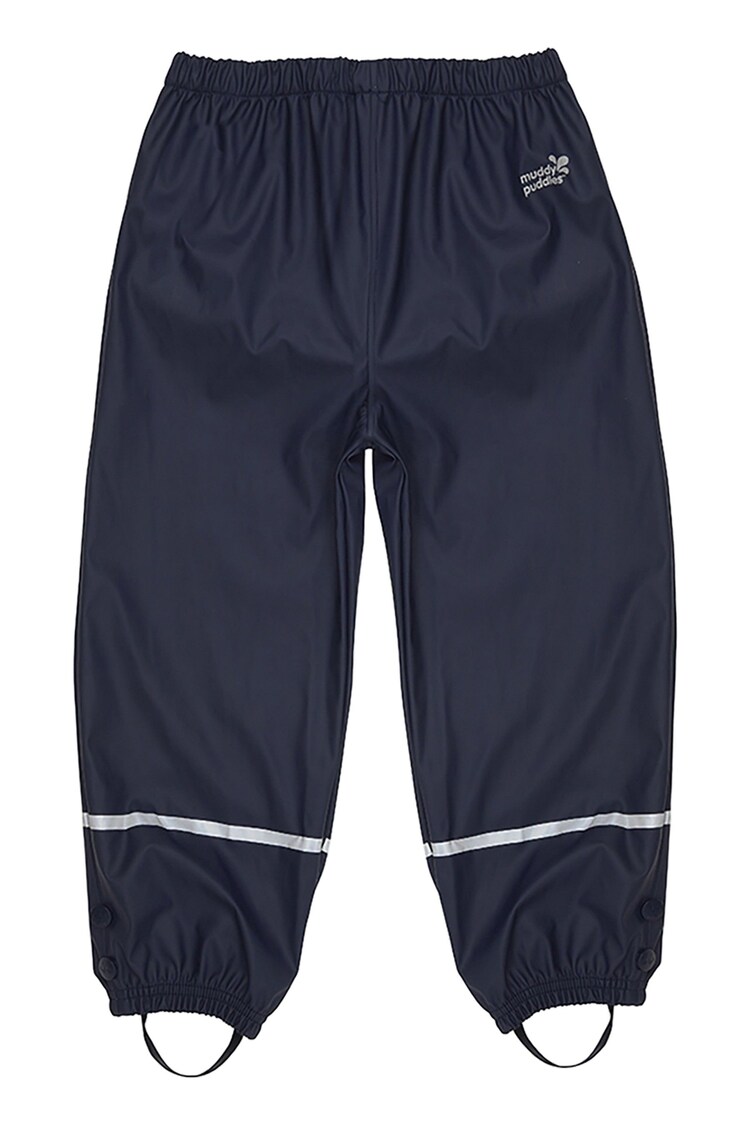 Muddy Puddles Blue Waterproof Insulated Puddleflex Trousers - Image 1 of 1