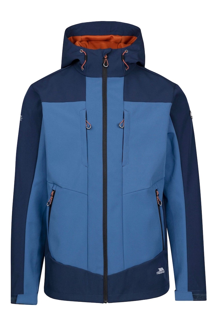 Trespass Male Blue Tamston Softshell Jacket - Image 1 of 1
