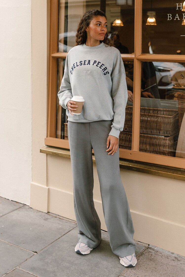 Verde - Chelsea Peers 100% Cotton Joggers - Imagen 1 de 1