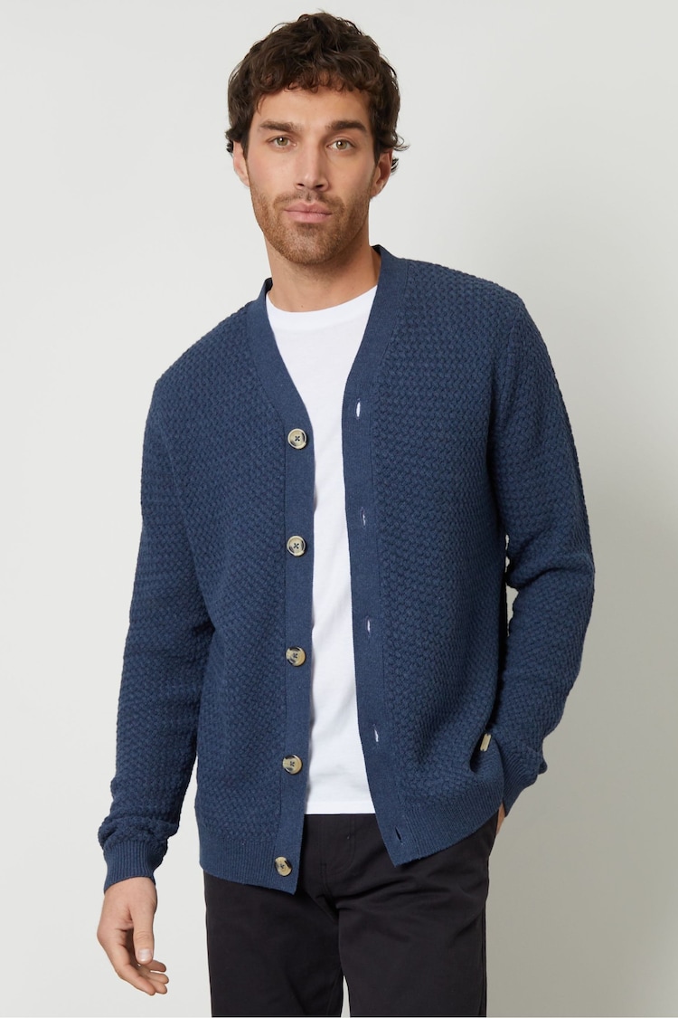 modra - Threadbare košarasti šiv pletena jopa - Slika 1 iz 1 modra - Threadbare košarasti šiv pletena jopa - Slika 1 iz 1