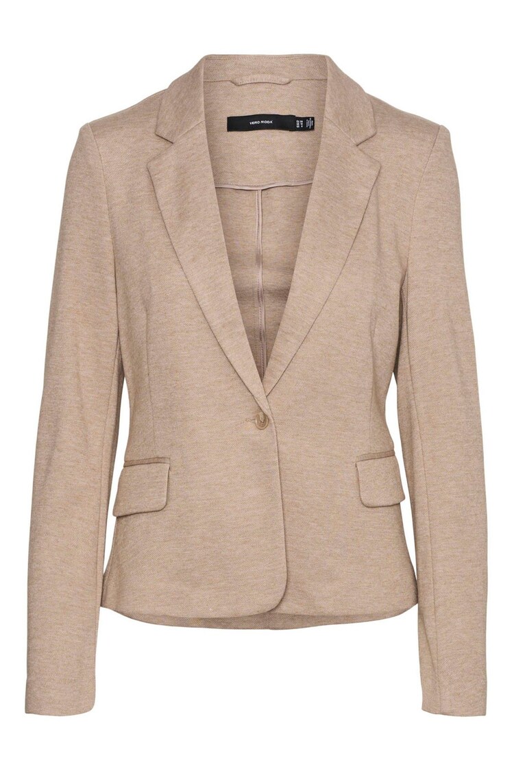 VERO MODA Natural Fitted Blazer - Image 1 of 1