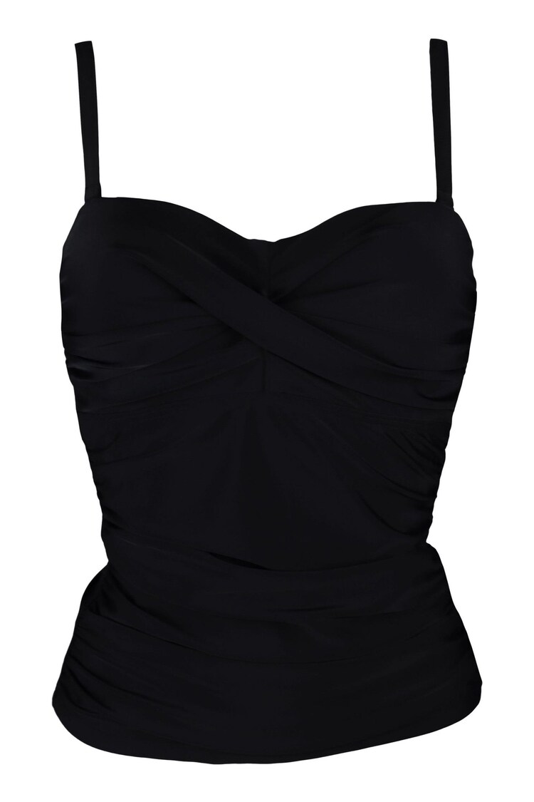 Pour Moi Black Chrome Free Spirit Tankini - Image 1 of 1