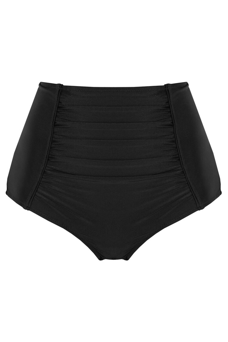 Pour Moi Black Brief Space Bikini Bottoms - Image 1 of 1