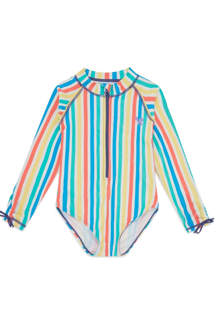 Muddy Puddles Light Blue UV Protective Swimsuit - Image 1 of 1