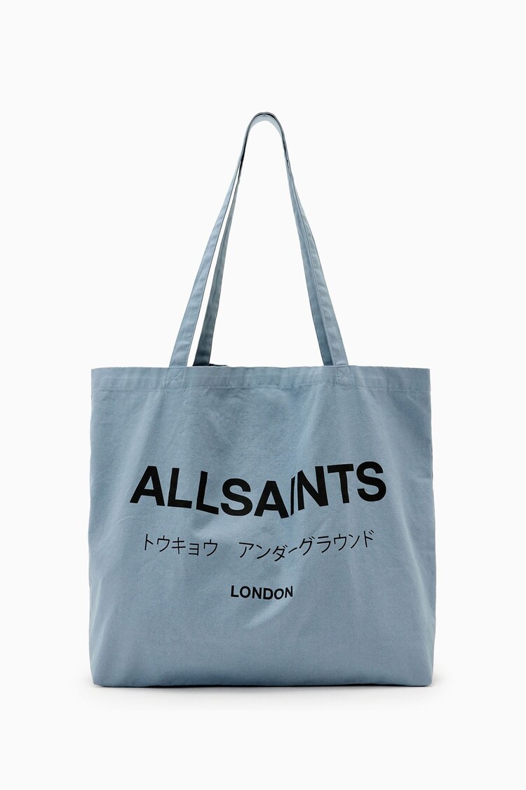 AllSaints Blue Underground Tote - Image 1 of 1