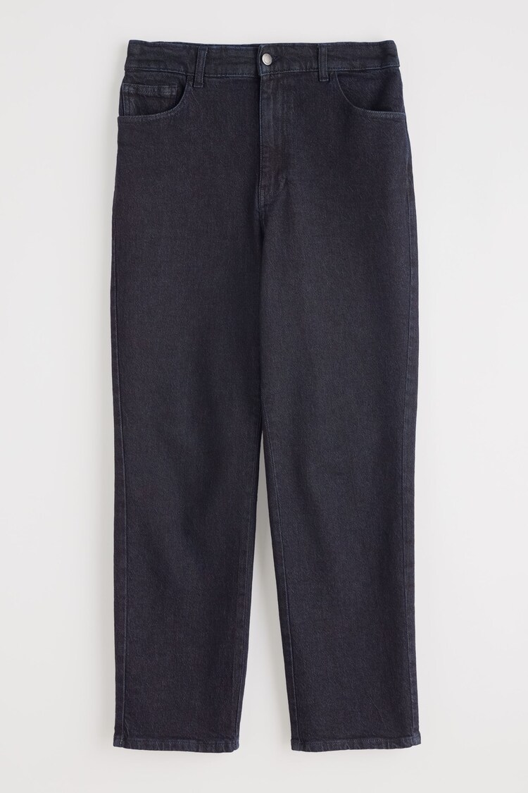 Seasalt Cornwall Blue Petite Petite Penwith Straight Leg Jeans - Image 1 of 1
