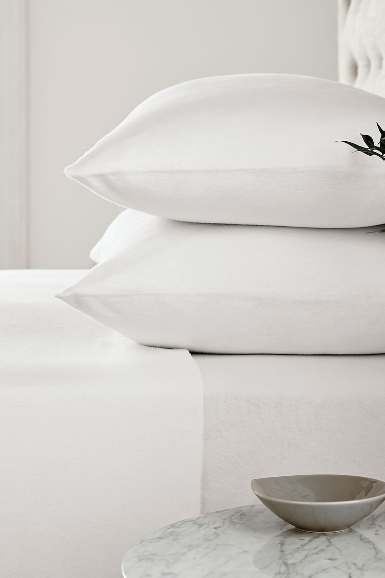 Helena Springfield Brushed Plain 100% Cotton Dye čevlji s plosko peto/brez pete Bed Sheet - Slika 1 iz 1