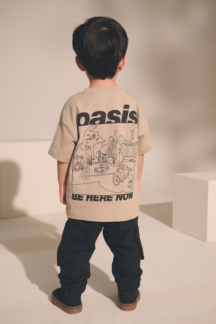 Neutral Oasis Band Graphic Short Sleeve T-Shirt (3mths-8yrs) - Image 1 of 1