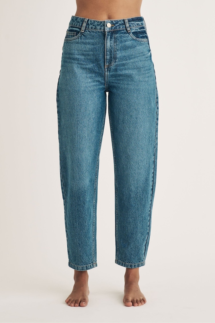 Nobodys Child Blue Barrel Leg Jeans - Image 1 of 1