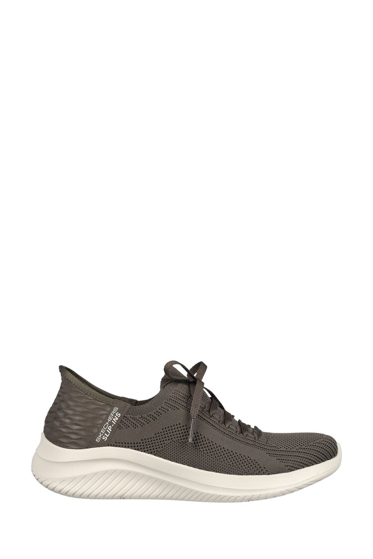 Skechers Green Slip-ins: Ultra Flex 3.0 Brilliant Trainers - Image 1 of 1