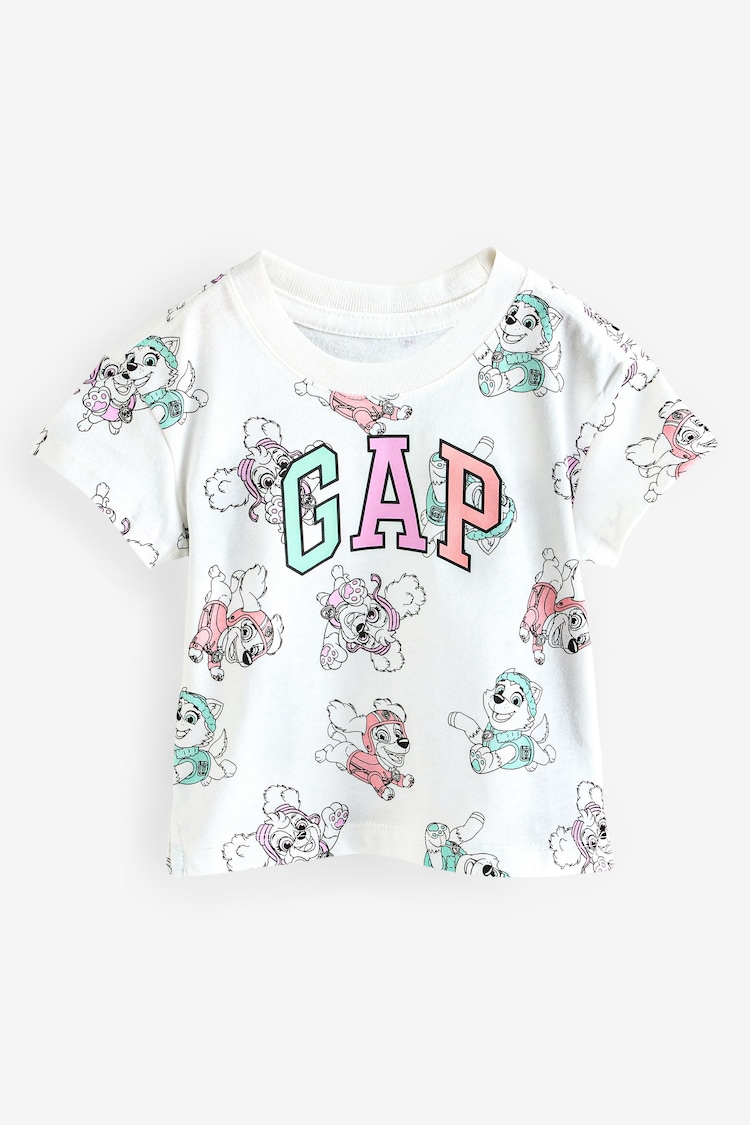 Белый - Футболка с принтом Gap Paw Patrol (6mths-5yrs) - Изображение 1 из 1