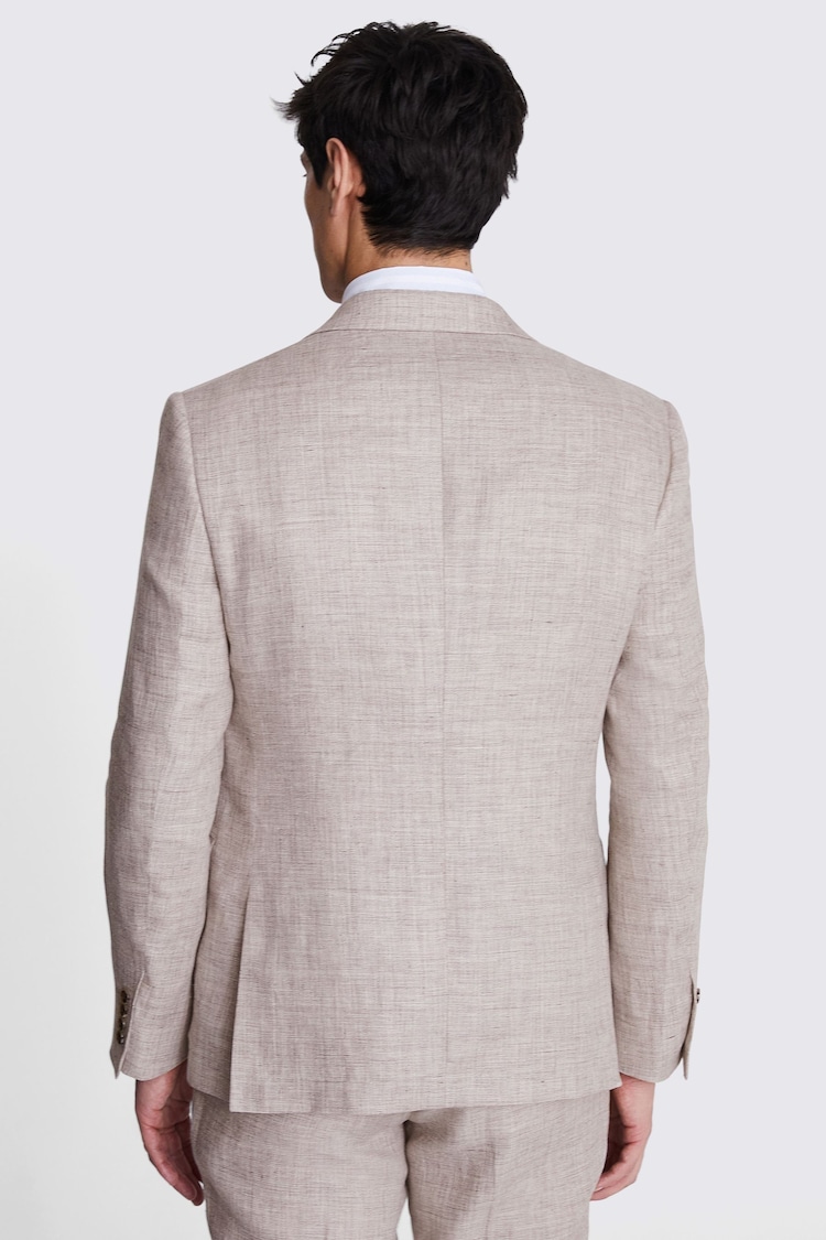 MOSS Natural Slim 100% Linen Jacket - Image 1 of 1