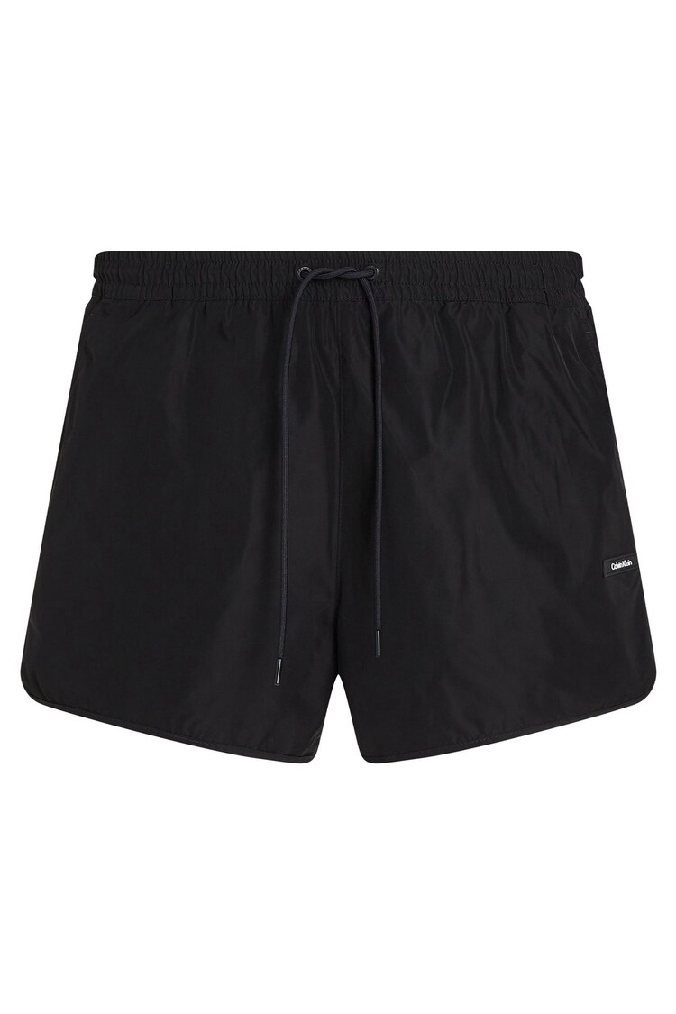 Calvin Klein Black Short Runner Swim Shorts - Image 1 of 1
