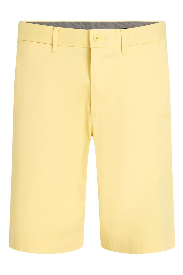 Tommy Hilfiger Yellow Regular Fit 1985 Harlem Stretch Shorts - Image 1 of 1