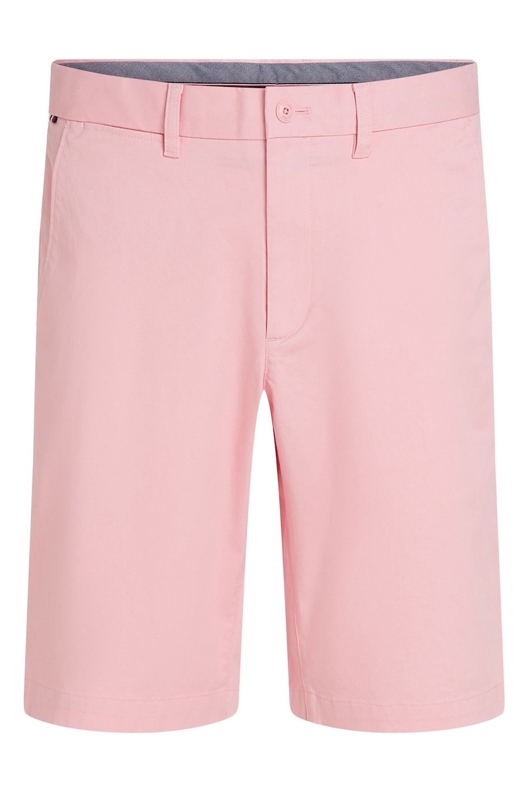 Tommy Hilfiger Pink Regular Fit 1985 Harlem Stretch Shorts - Image 1 of 1