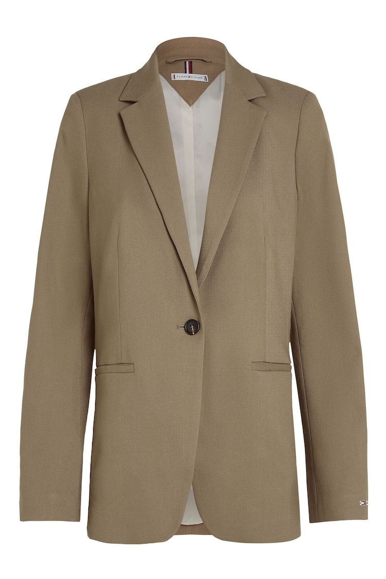Tommy Hilfiger Brown Regular Fit Core Blazer - Image 1 of 1
