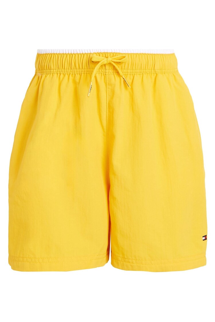 Tommy Hilfiger Yellow Medium Drawstring Swim Shorts - Image 1 of 1