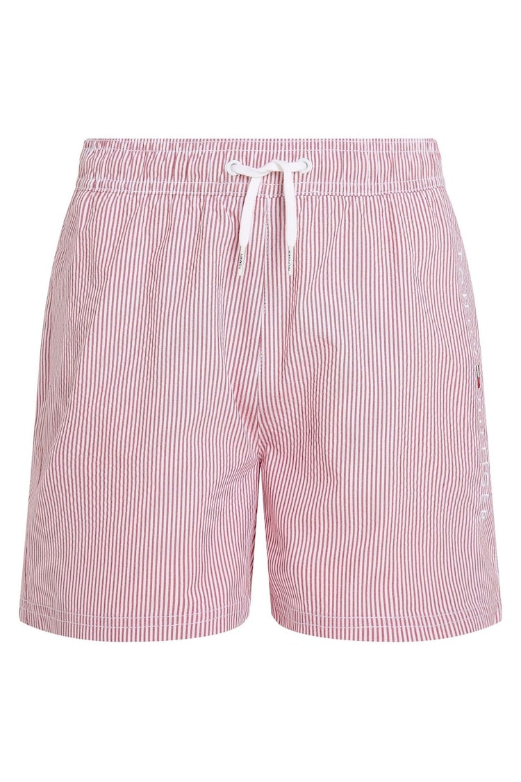 Tommy Hilfiger Light Red Medium Drawstring Swim Shorts - Image 1 of 1