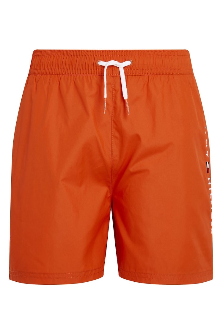Tommy Hilfiger Orange Medium Drawstring Swim Shorts - Image 1 of 1