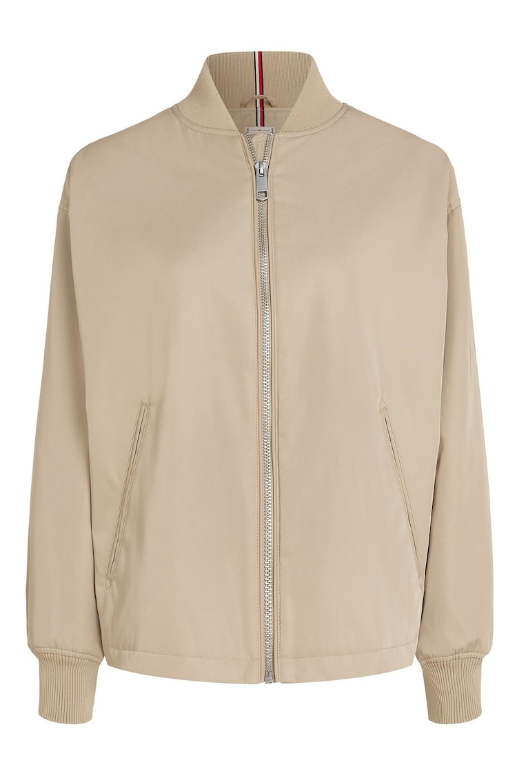 Tommy Hilfiger Natural Casual Bomber Jacket - Image 1 of 1