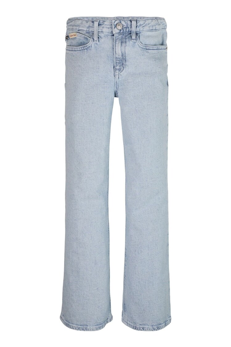 Calvin Klein Blue Wide Leg Jeans - Image 1 of 1