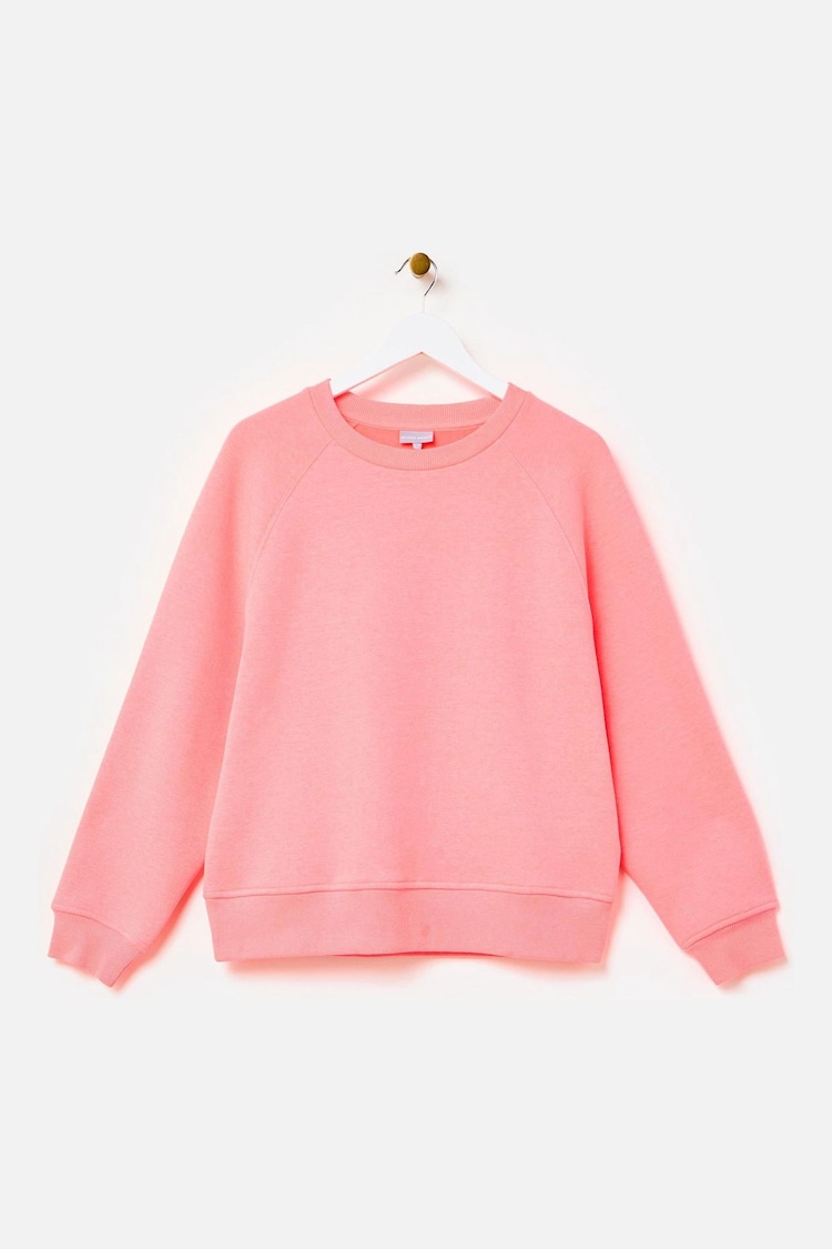 Oliver Bonas Pink Marl Sweatshirt - Image 1 of 1