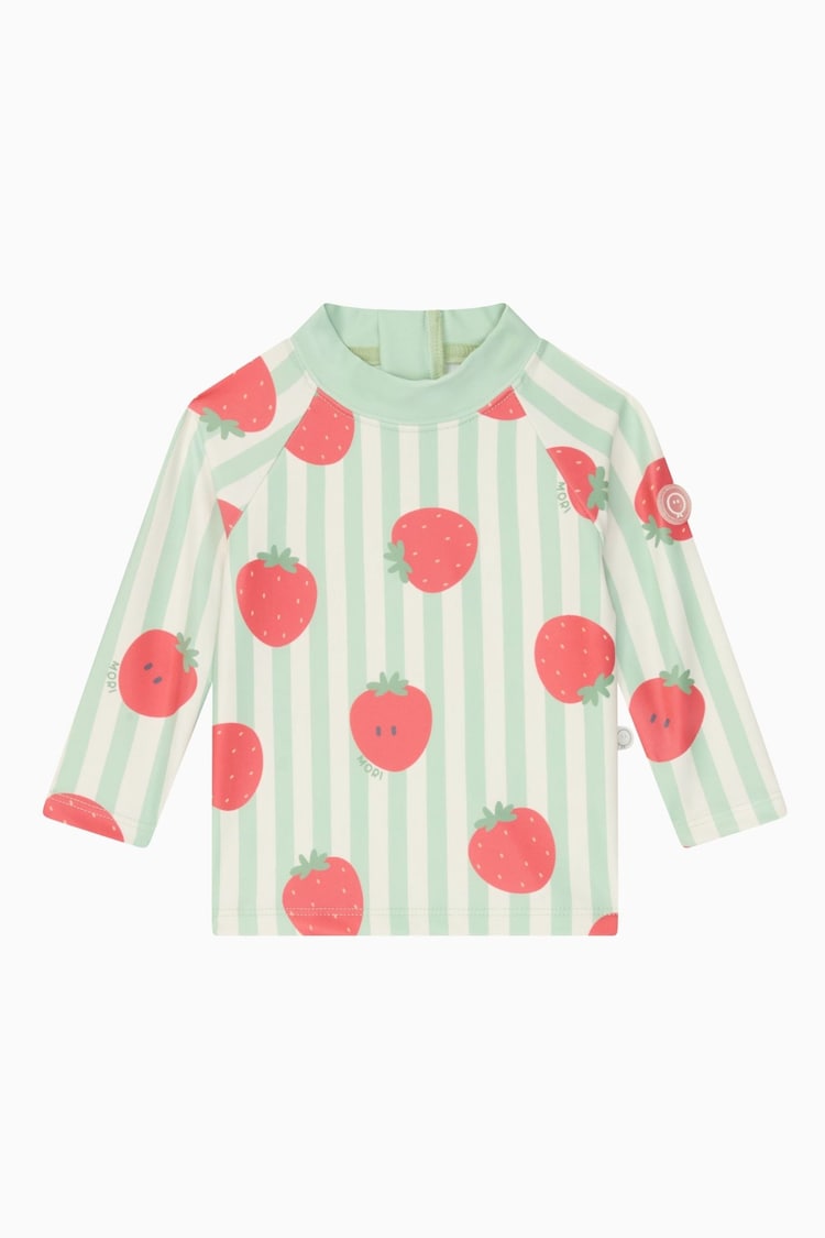 MORI Stripe UPF 50+ Seersucker Sun Safe Rash Vest - Image 1 of 1
