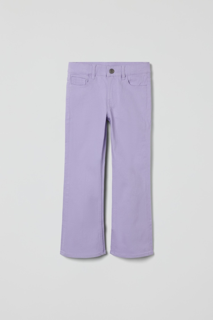 Polarn O Pyret Purple Lightweight Bootleg Jeans - Image 1 of 1