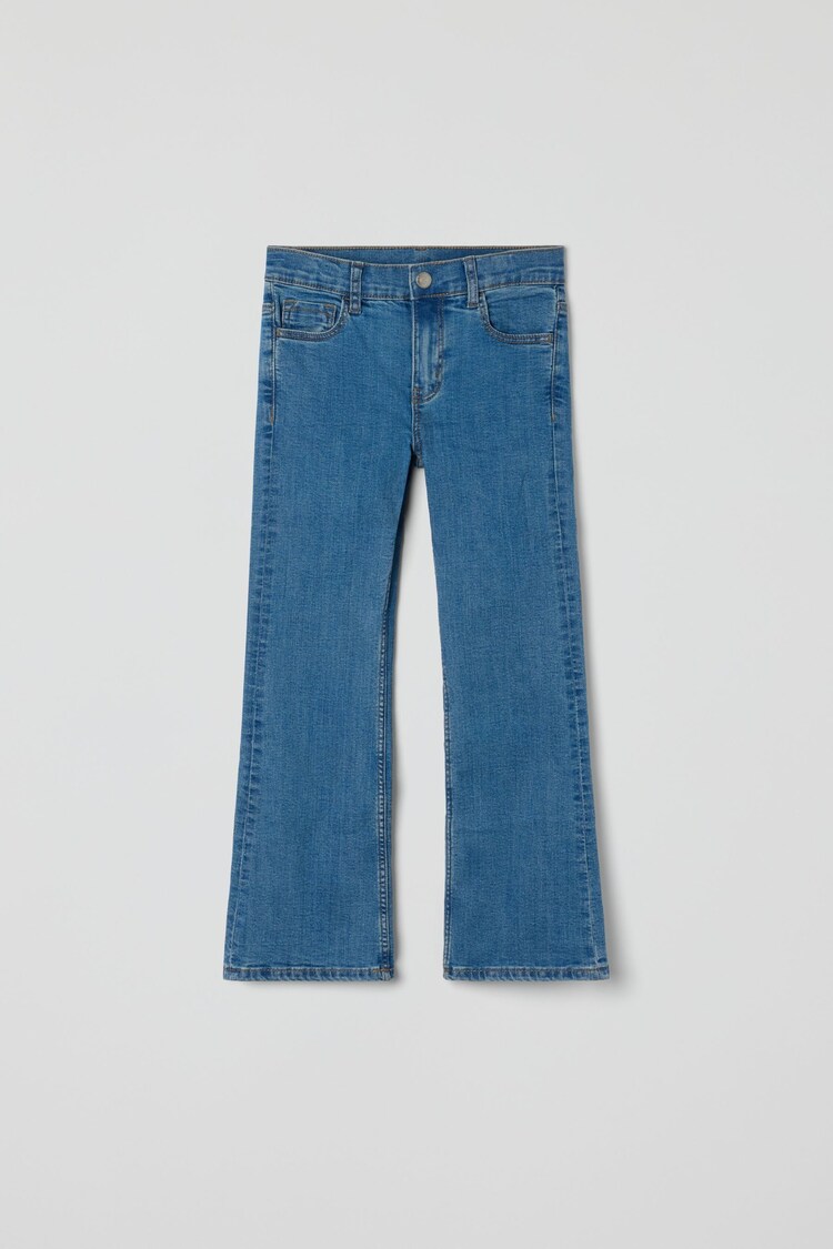 Polarn O Pyret Blue Lightweight Bootleg Jeans - Image 1 of 1
