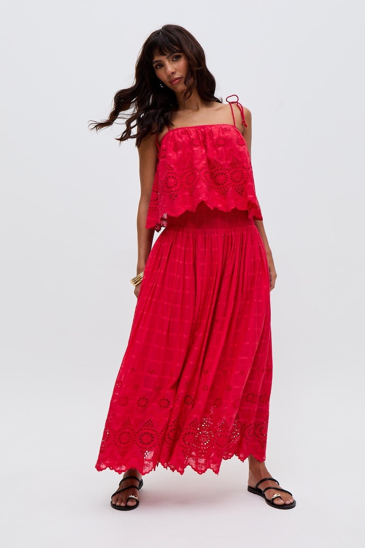 Raffya Mirella 100% Cotton Co-Ord Skirt - Image 1 of 1
