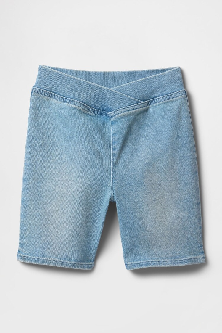 Gap Blue Denim Bike Shorts - Image 1 of 1