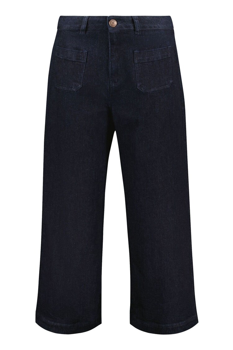 Baukjen Blue Jena Wide Crop Jeans - Image 1 of 1