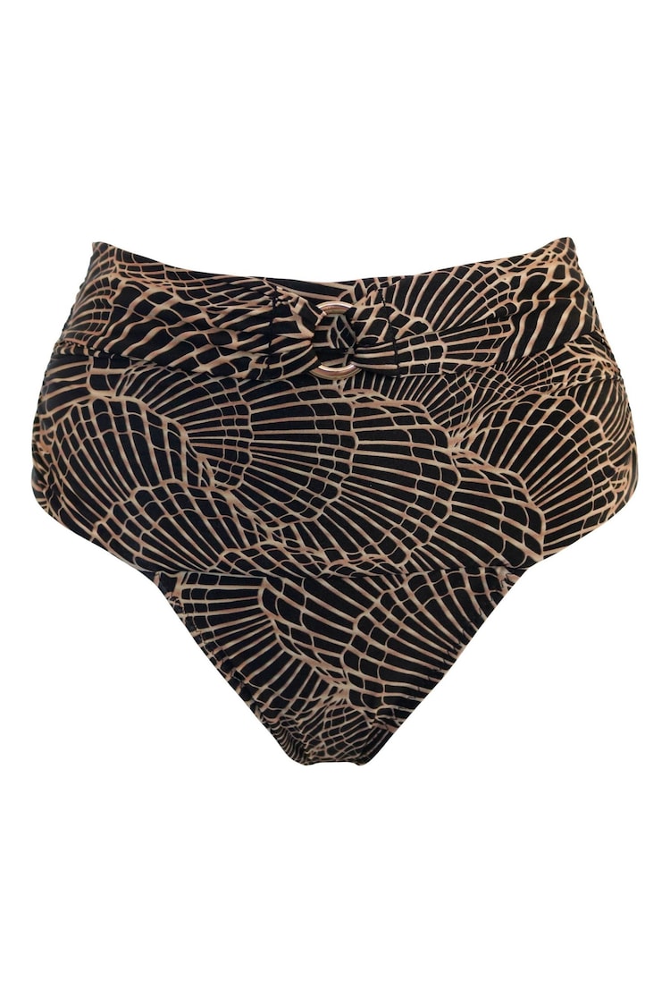 Zwart/goud - Pour Moi Samoa Bikini Bottoms - Image 1 of 1