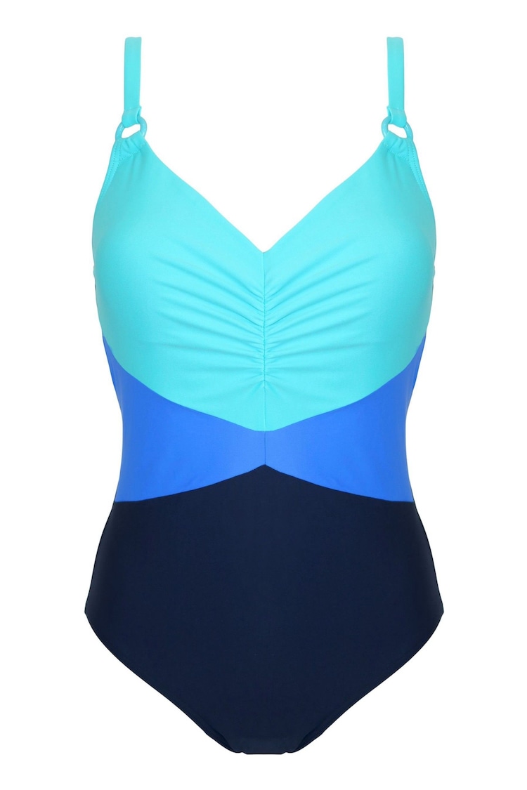 Pour Moi Brighton V-Neck Tummy Control Swimsuit - Imagen 1 de 1