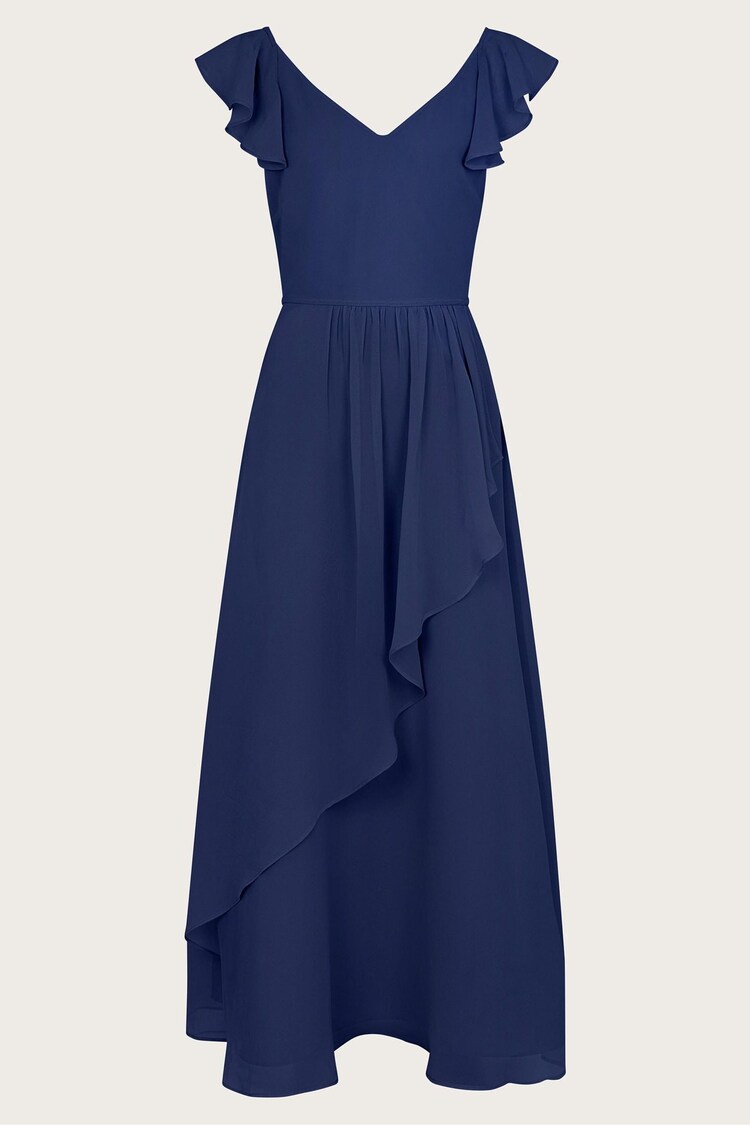 Monsoon Blue Monsoon Indi Tie-Back Prom Dress - Image 1 of 1