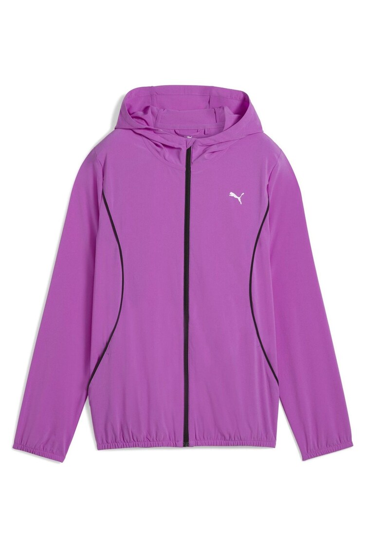 Puma Purple Womens Velocity Woven Running Jacket - Image 1 of 1