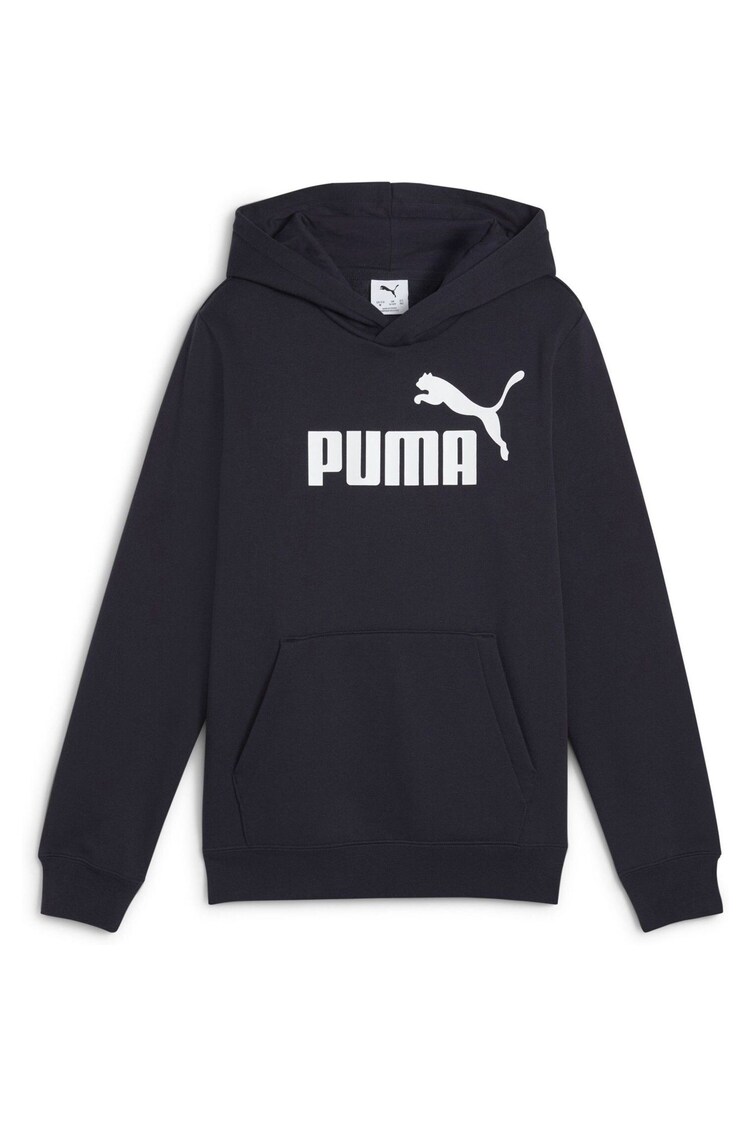Puma Blue Boys ESS No. 1 Logo Fleece Hoodie - Image 1 of 1