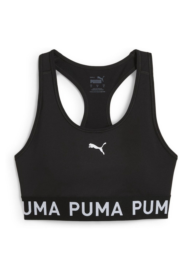 Puma Black Womens 4keeps Elastic Bra - Image 1 of 1