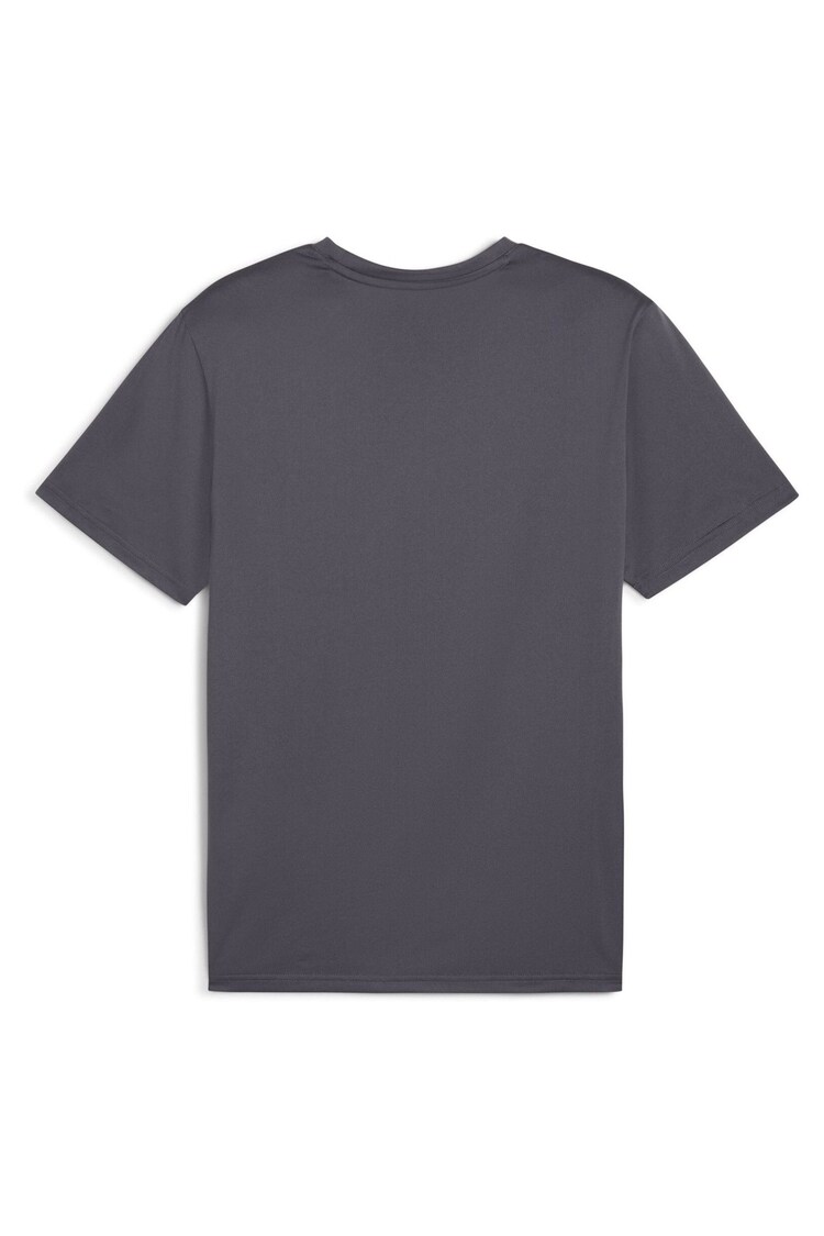 Gris - Puma Mens Tad Essentials Solid Cat T-Shirt - Imagen 1 de 1