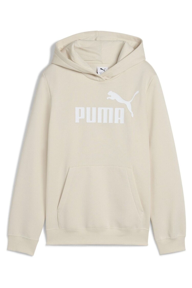 Puma Cream Boys ESS No. 1 Logo Fleece Hoodie - Image 1 of 1