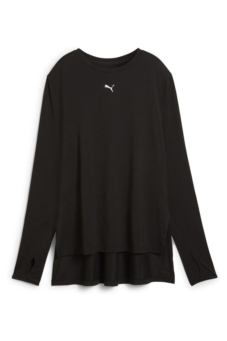 Черный - Puma Womens Oversized MODEST T-Shirt - Image 1 of 1