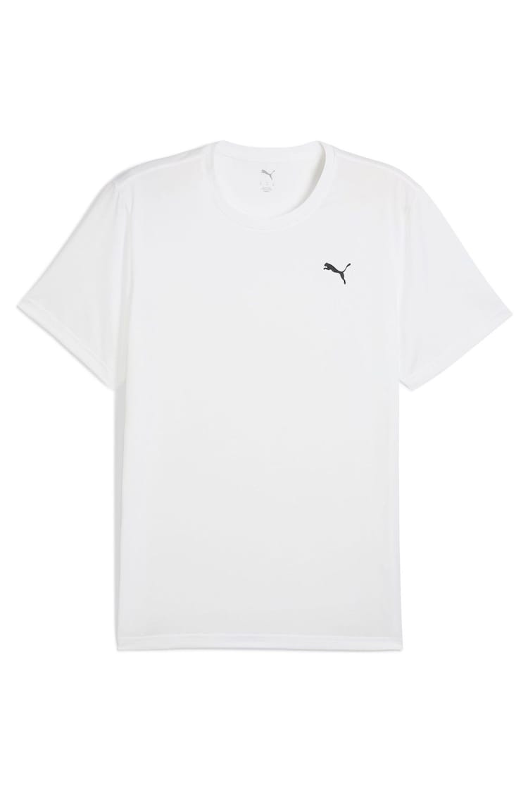 Белый - Мужская футболка с принтом кошки Puma Tad Essentials - Image 1 of 1