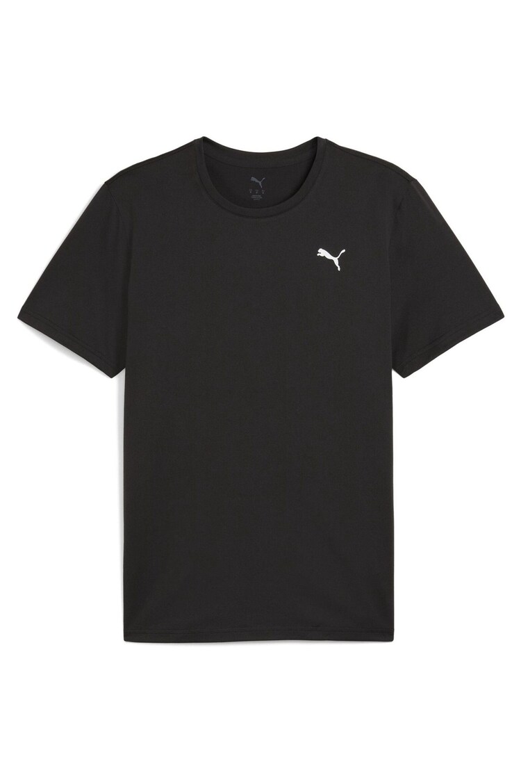 Черный - Мужская футболка с принтом кошки Puma Tad Essentials - Image 1 of 1
