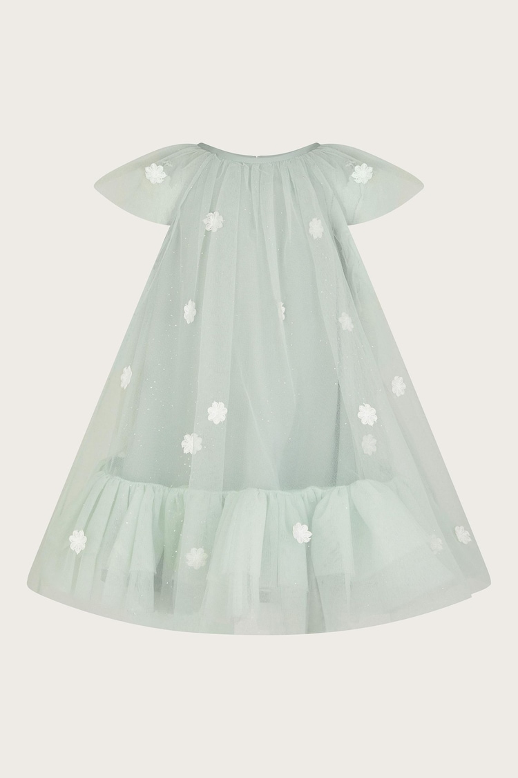 Monsoon Green Baby Ciara Swing Dress - Image 1 of 1